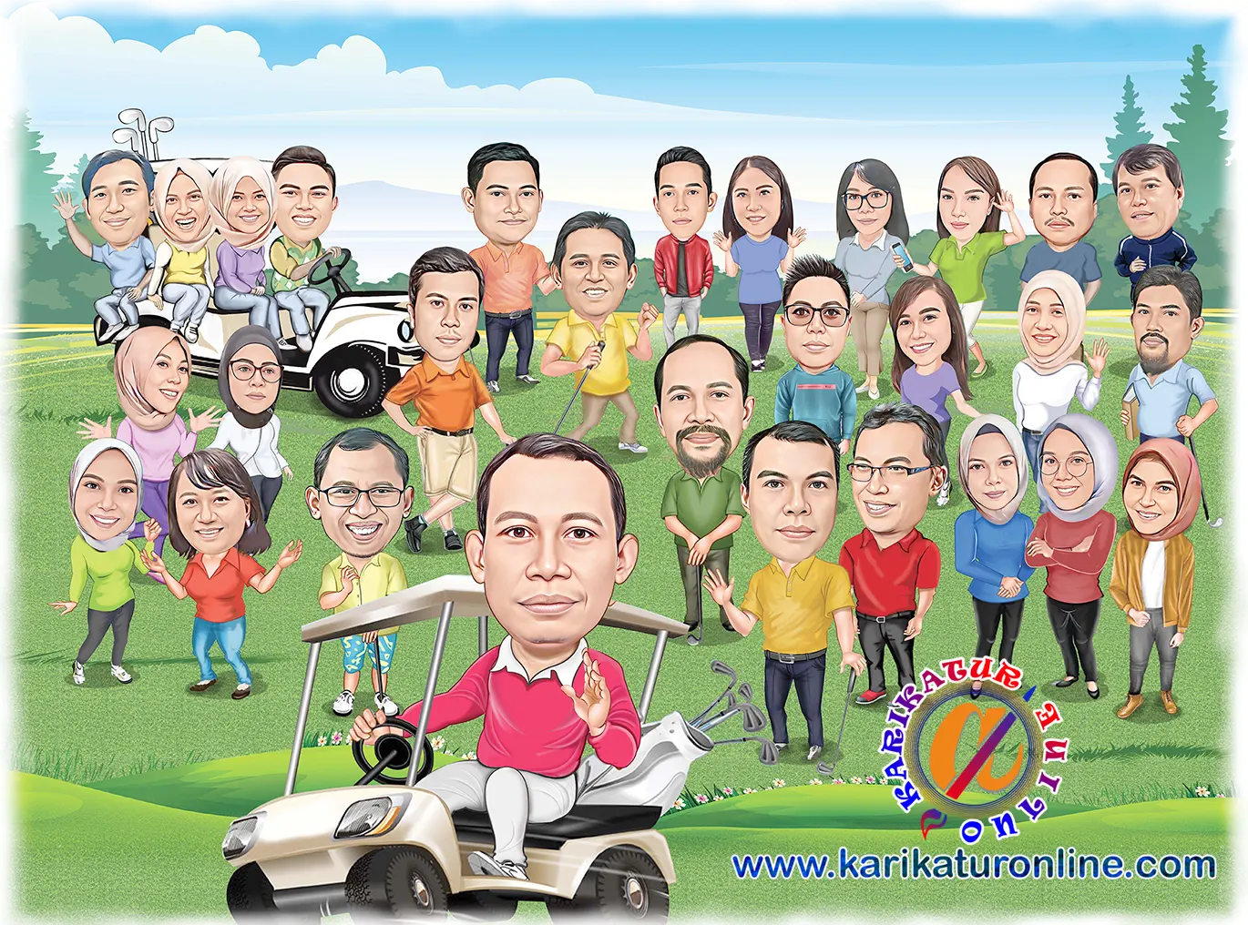 Karikatur farewell Wali Kota Jakarta Barat
